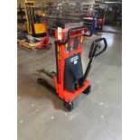 Interthor 2,000 lb.Manual Lift Stacker