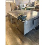 Heavy Duty Steel Table W/ Wilton Vise