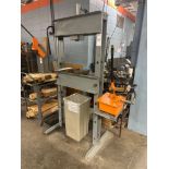 Hydraulic Shop Press Including Cart of Accessories