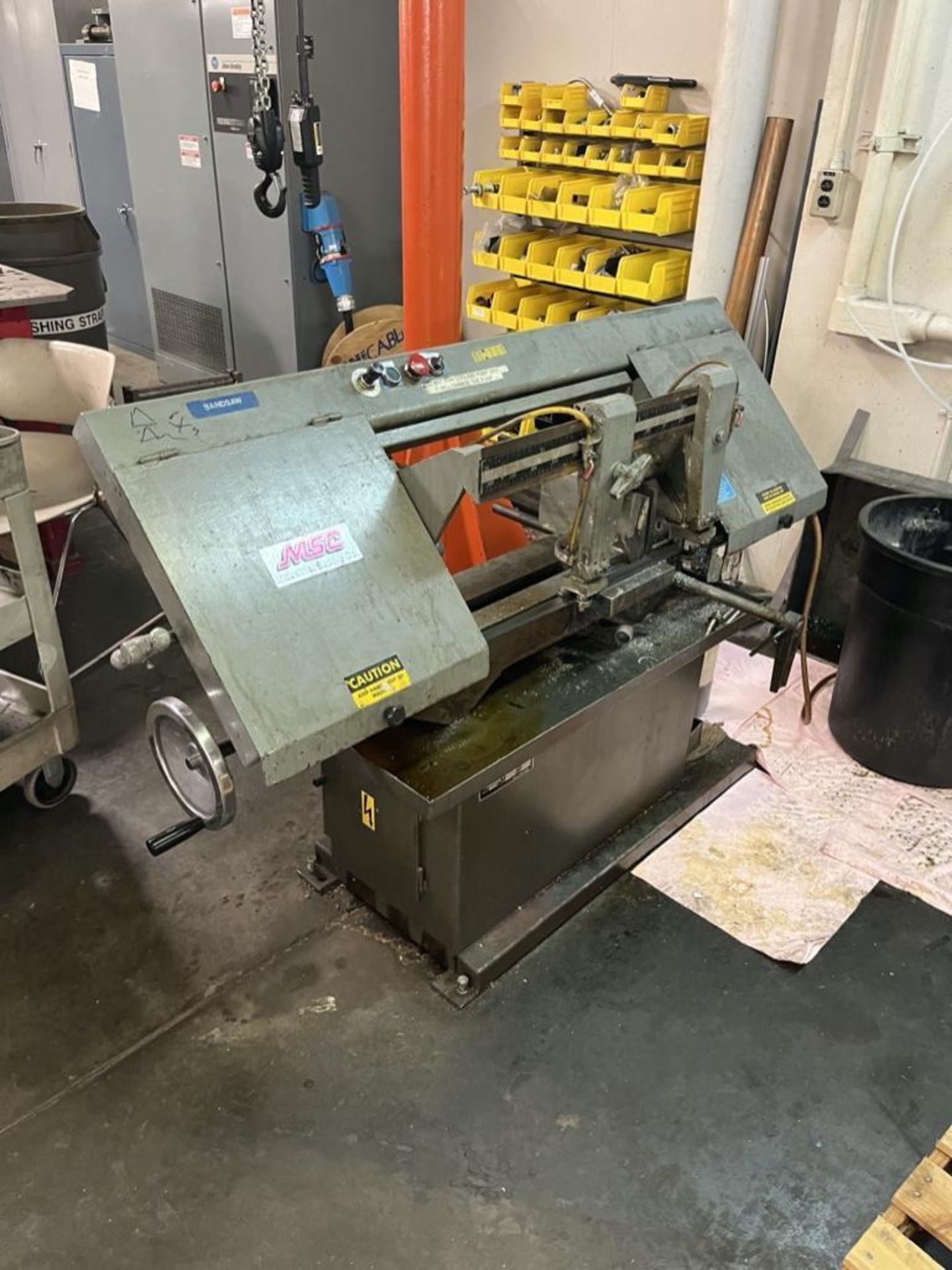 MSC 9" x 14" Horizontal Band Saw