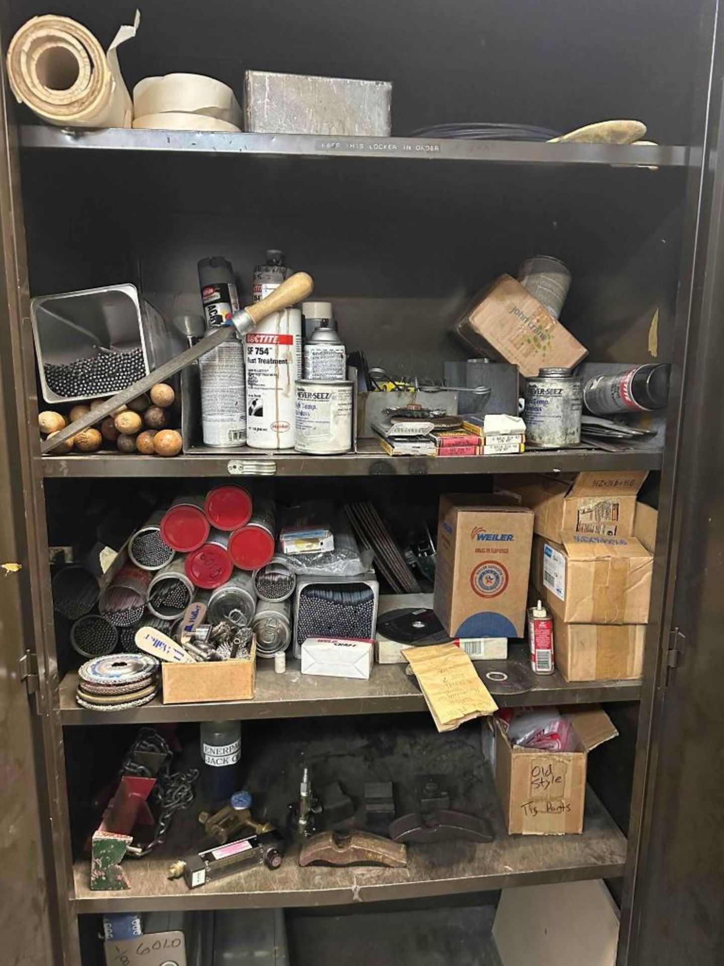 Metal Cabinet Including Contents(Welding Shop) - Image 5 of 5