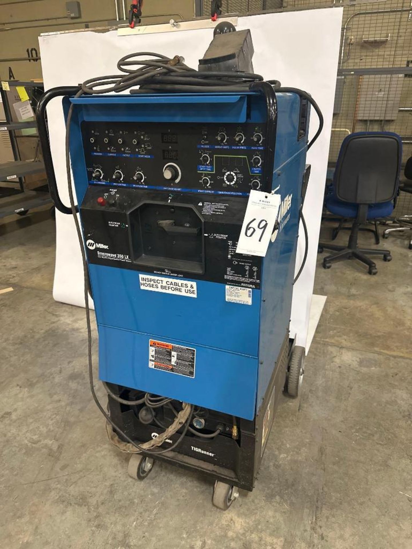 Millermatic 350 LX Squarewave welder - Image 2 of 4