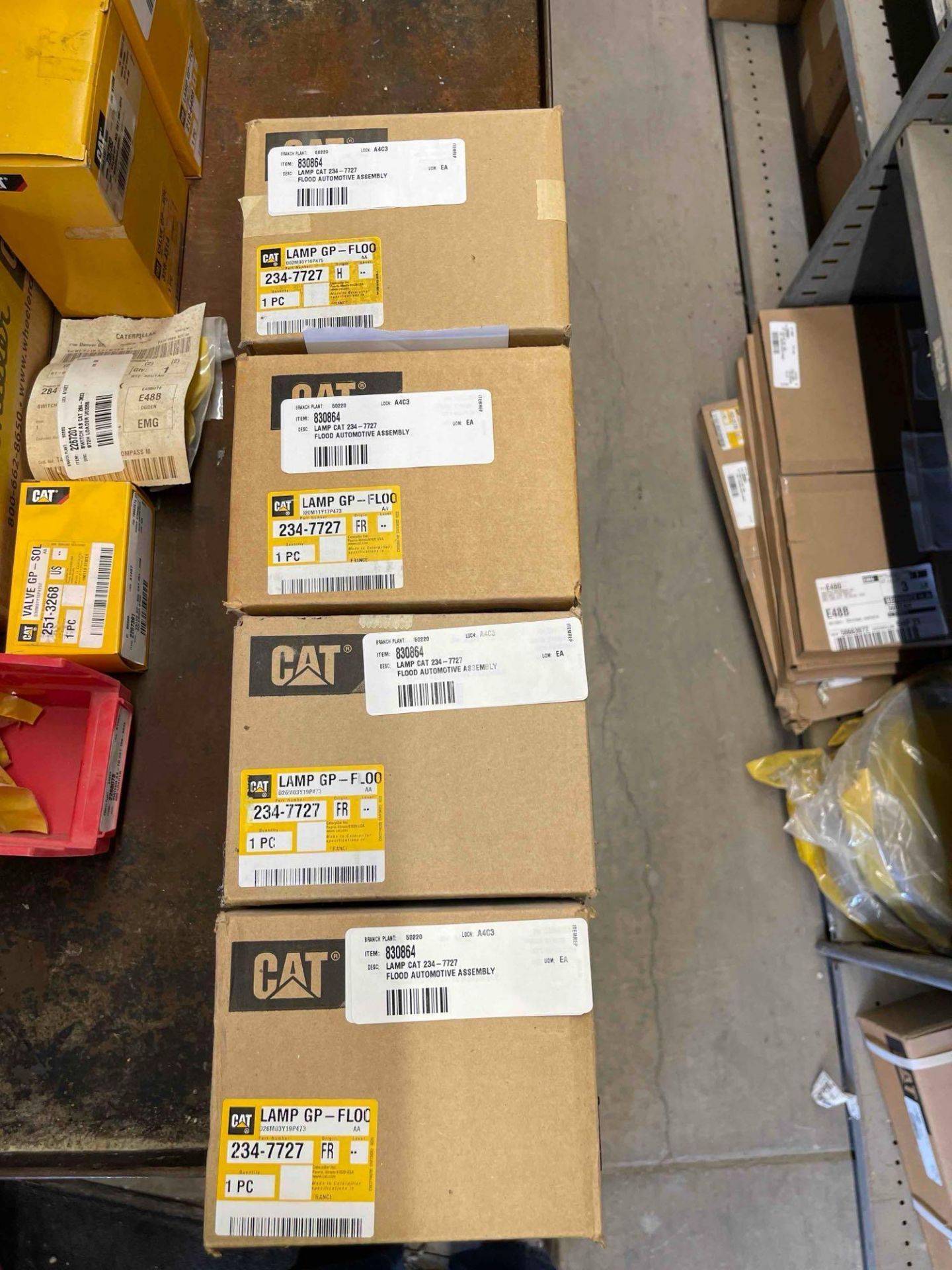CAT Flood lamps, Circuit Breakers, Gaskets, CAT seats New in Box - Image 23 of 36