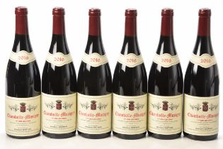 Chambolle Musigny 1er Cru Les Cras 2016 Domaine Ghislaine Barthod 6 bts OCC In Bond