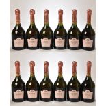 Champagne Taittinger Comtes de Champagne Rosé 2007 2 x 6 bts OCC In Bond