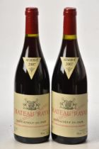Chateauneuf du Pape 2007 Chateau Rayas 2 bts In Bond