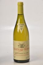 Chateauneuf du Pape Blanc 2007 Chateau Rayas 1 bt In Bond