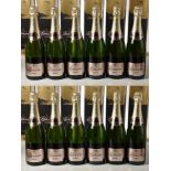 Champagne Lanson Brut Gold Label 2008 2 x 6 bts OCC In Bond