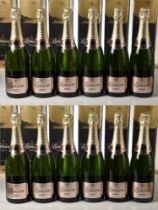 Champagne Lanson Brut Gold Label 2008 2 x 6 bts OCC In Bond