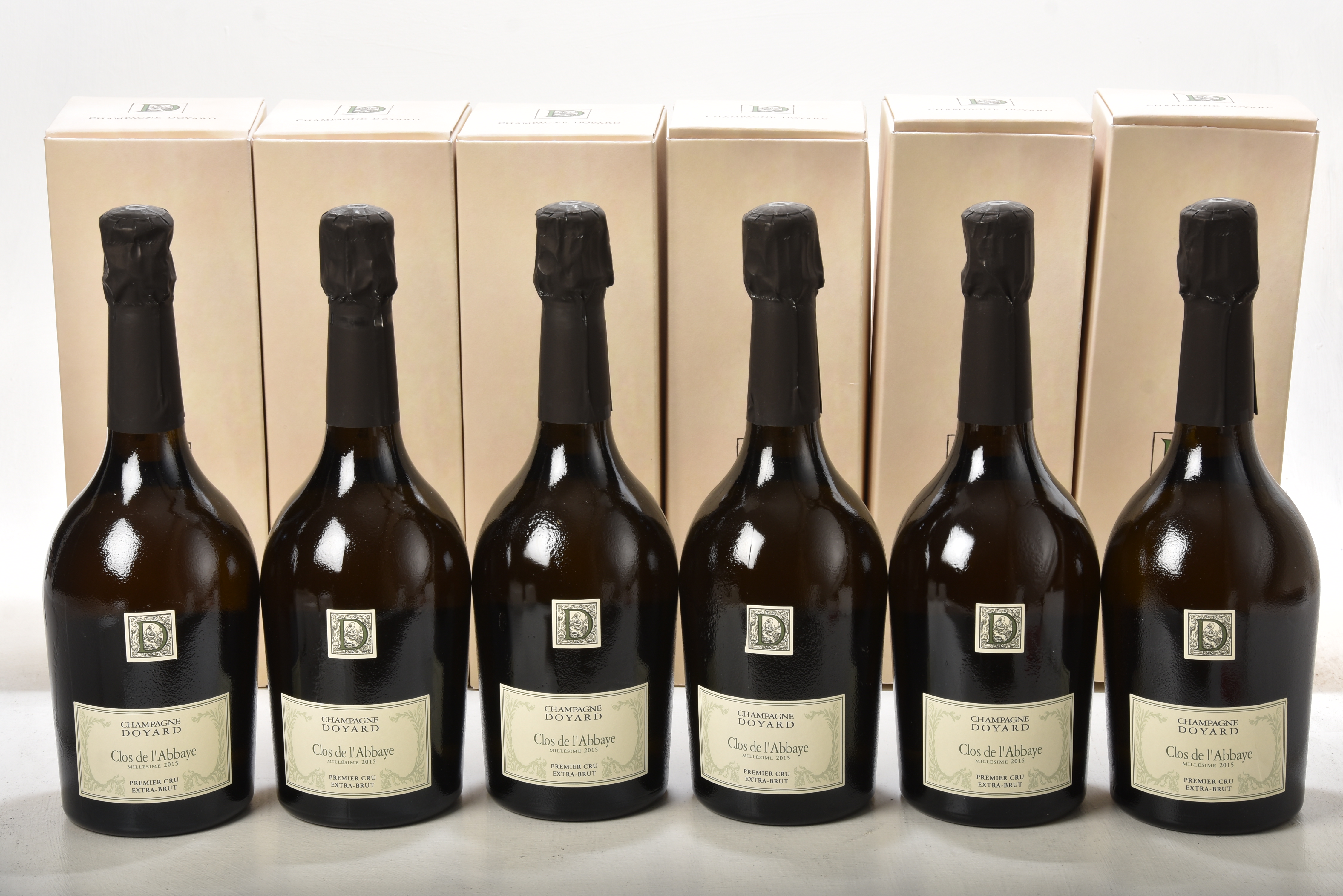Champagne Doyard Clos de L Abbaye 2015 6bts OCC In Bond