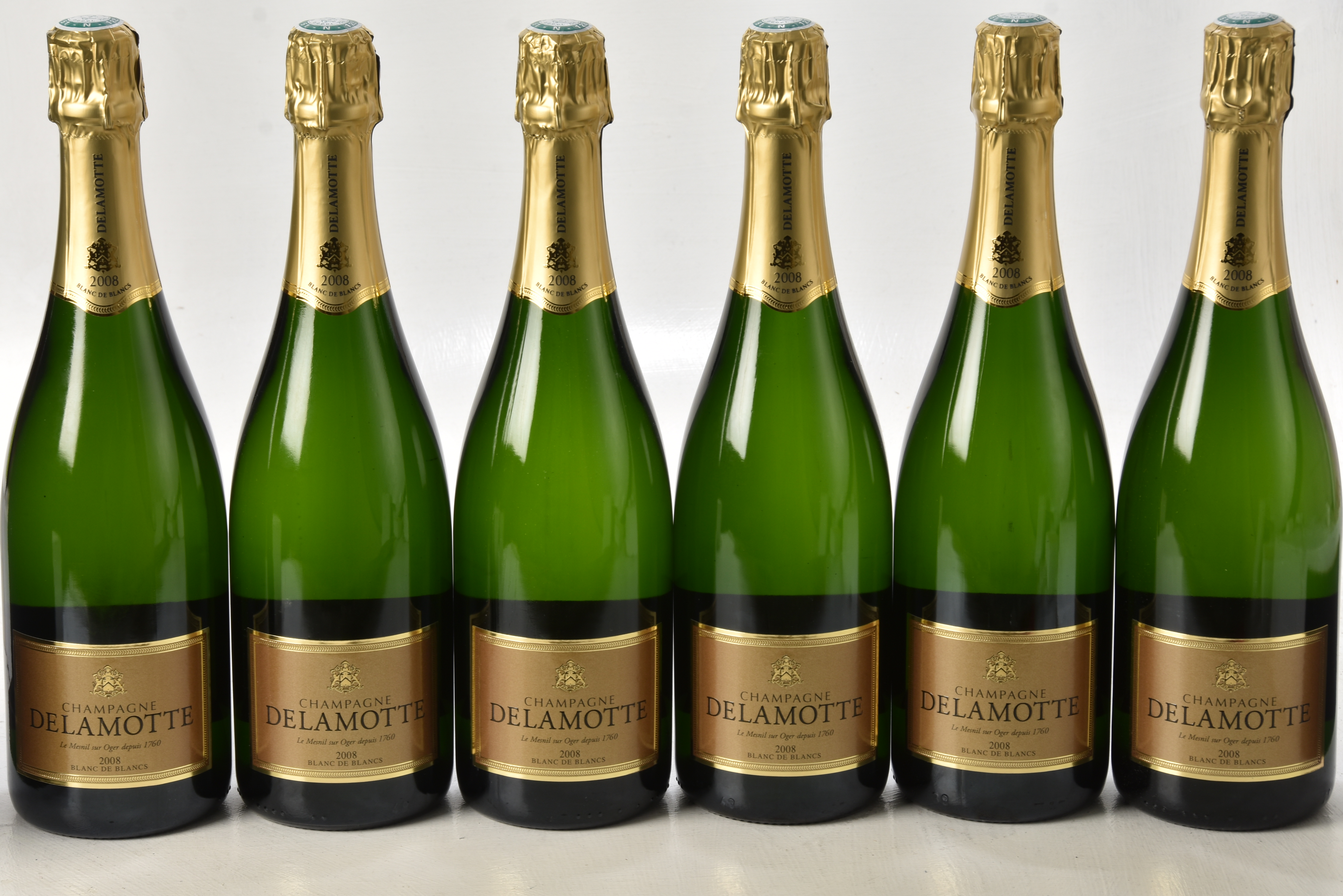 Champagne Delamotte Blanc de Blancs Delamotte 2008 6 bts OCC In Bond