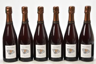 Champagne Pierre Gerbais Rose de Saignee Beauregard NV 6 bts OCC In Bond