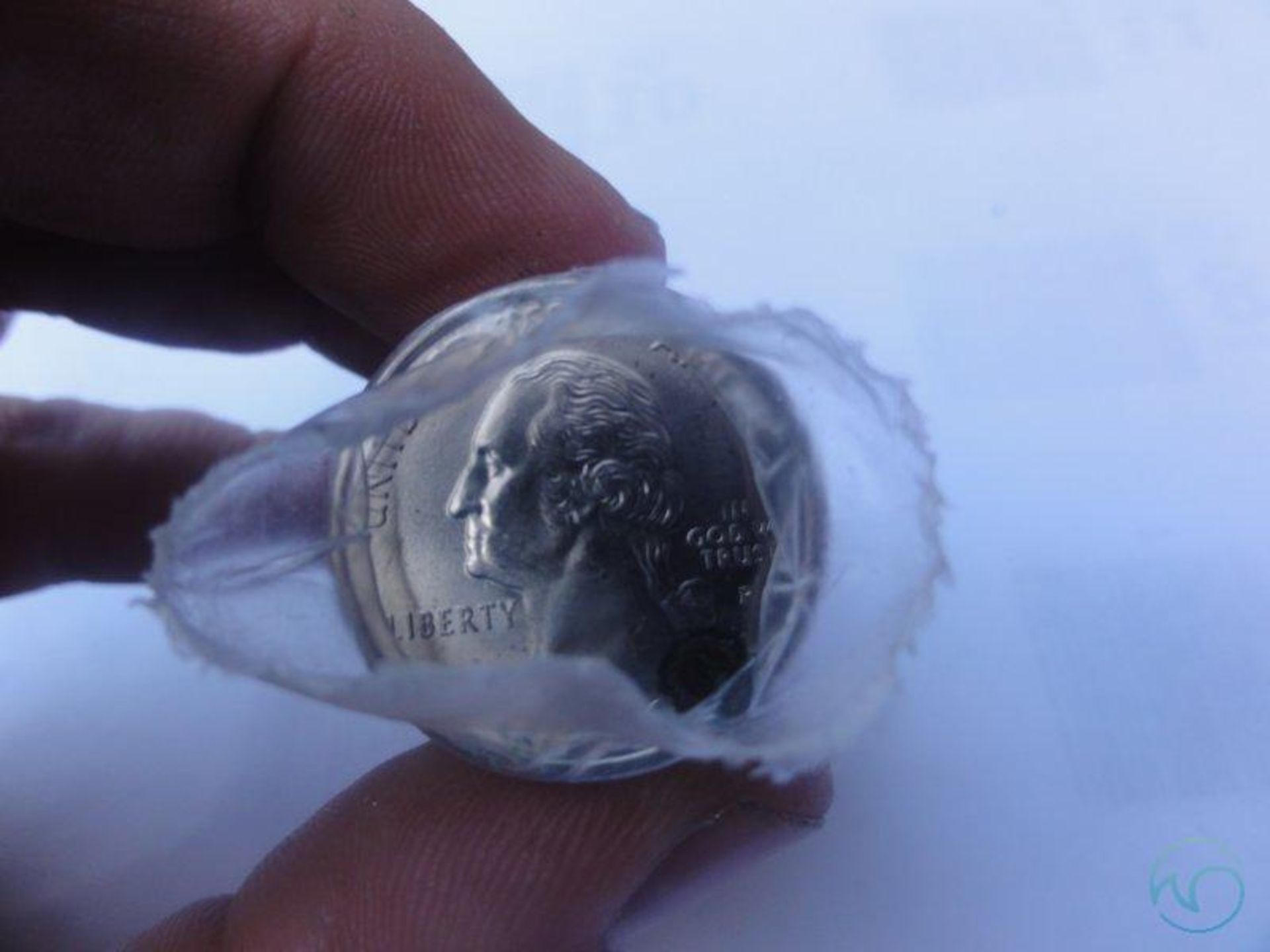 $10.00 BU Georgia State Quarter Roll - Image 4 of 5