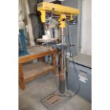 AMT 5175 radial drill press with 12" drilling table