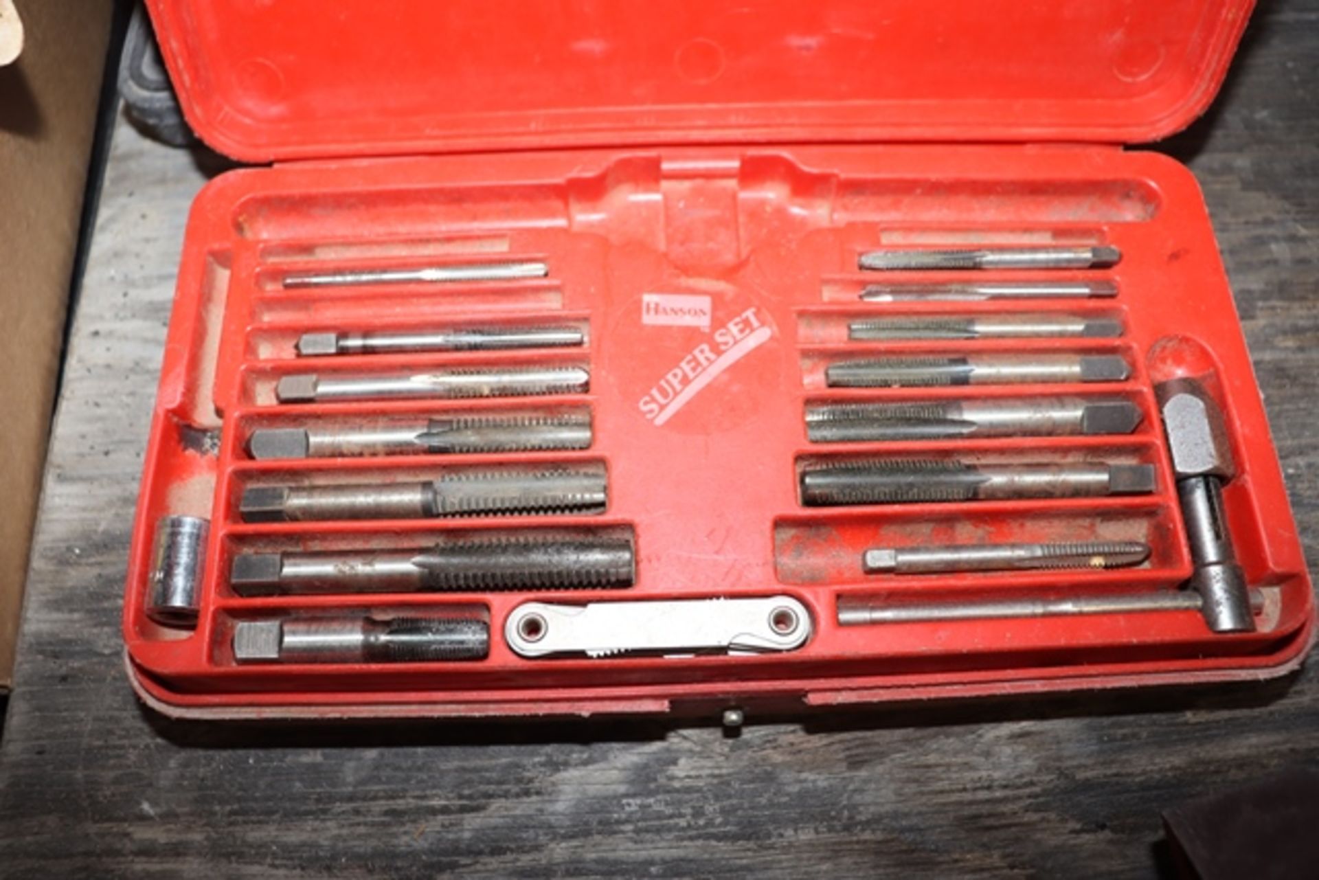 Tap & die set - might be complee - might be missing a piece or two - as is