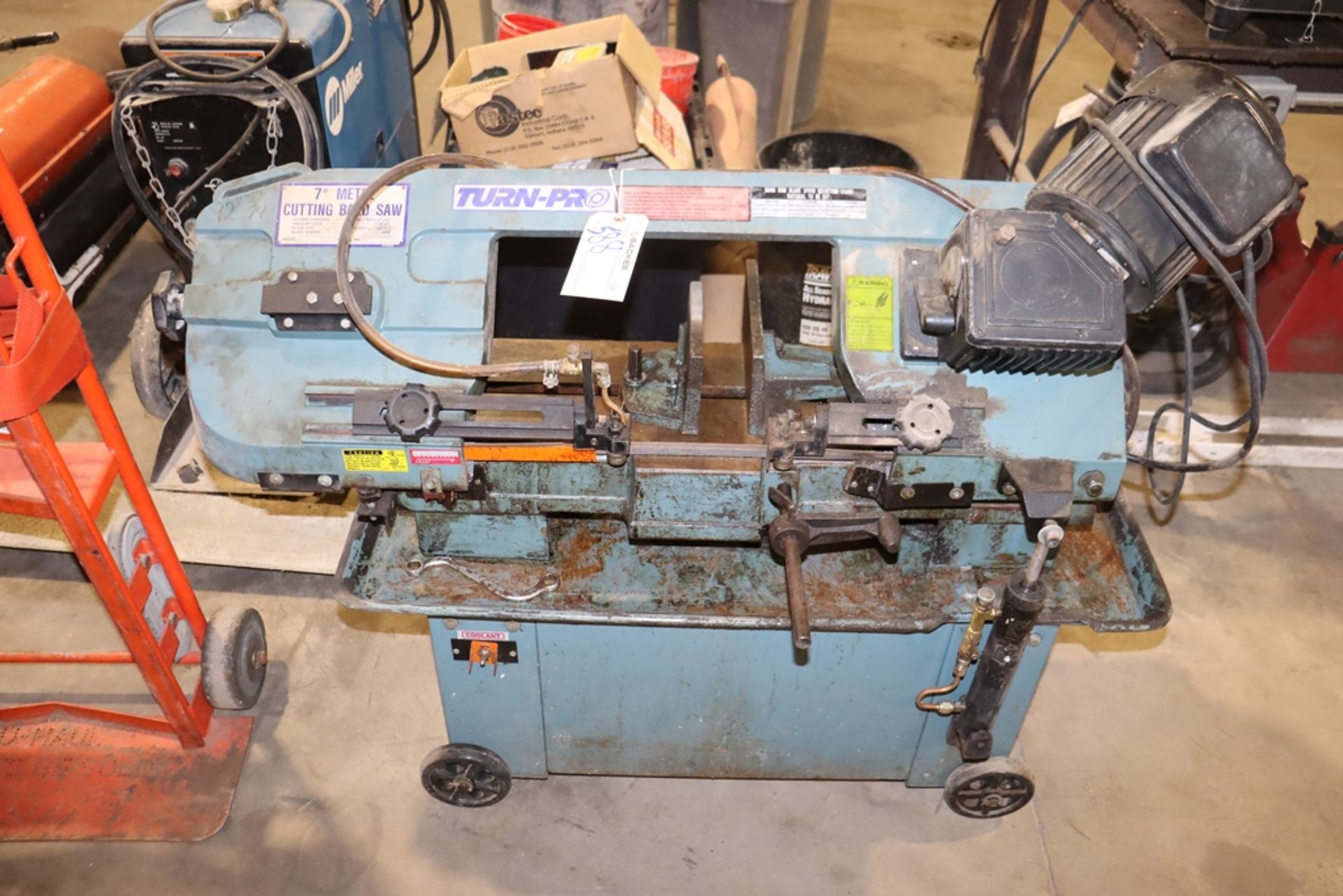 Turn Pro 7" metal bandsaw