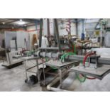 Manzelli 1000# Topline 19" x 8' Vacuum Lifter - 4 plate system with 2- 34"