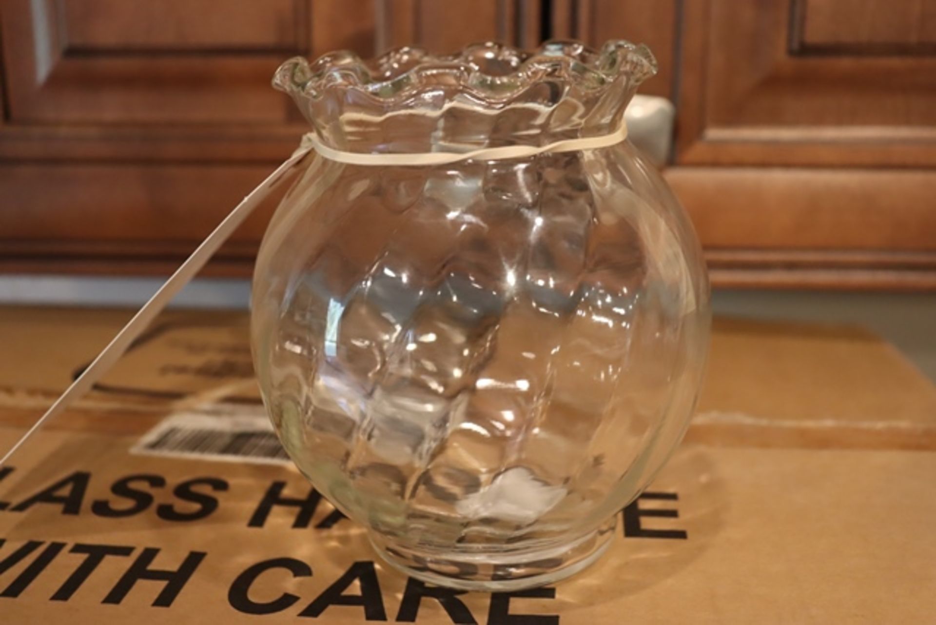 Case to go - Glass candle center pieces