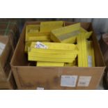 All to go - Yellow plastic organizer bins