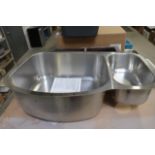 New Blanco 510-880R stainless 20 7/8" x 32 1/8" undermount sink