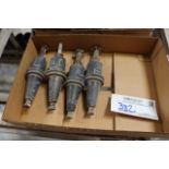 Times 4 - tool holders with used cutters