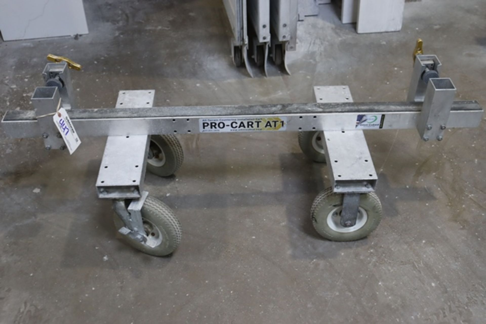 OMNI CUBED Pro Cart AT1 All Terrain Countertop Install Cart - Image 2 of 3