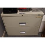 Filex 36" metal 2 drawer lateral file cabinet