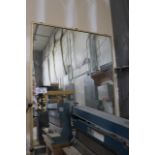 Times 2 - 4' x 8' framed mirrors
