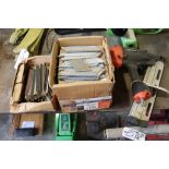 Banks pneumatic nailer w/ 3 boxes of nails