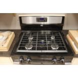 Whirlpool Accubake 30" electric 4 burner stove - New Display only