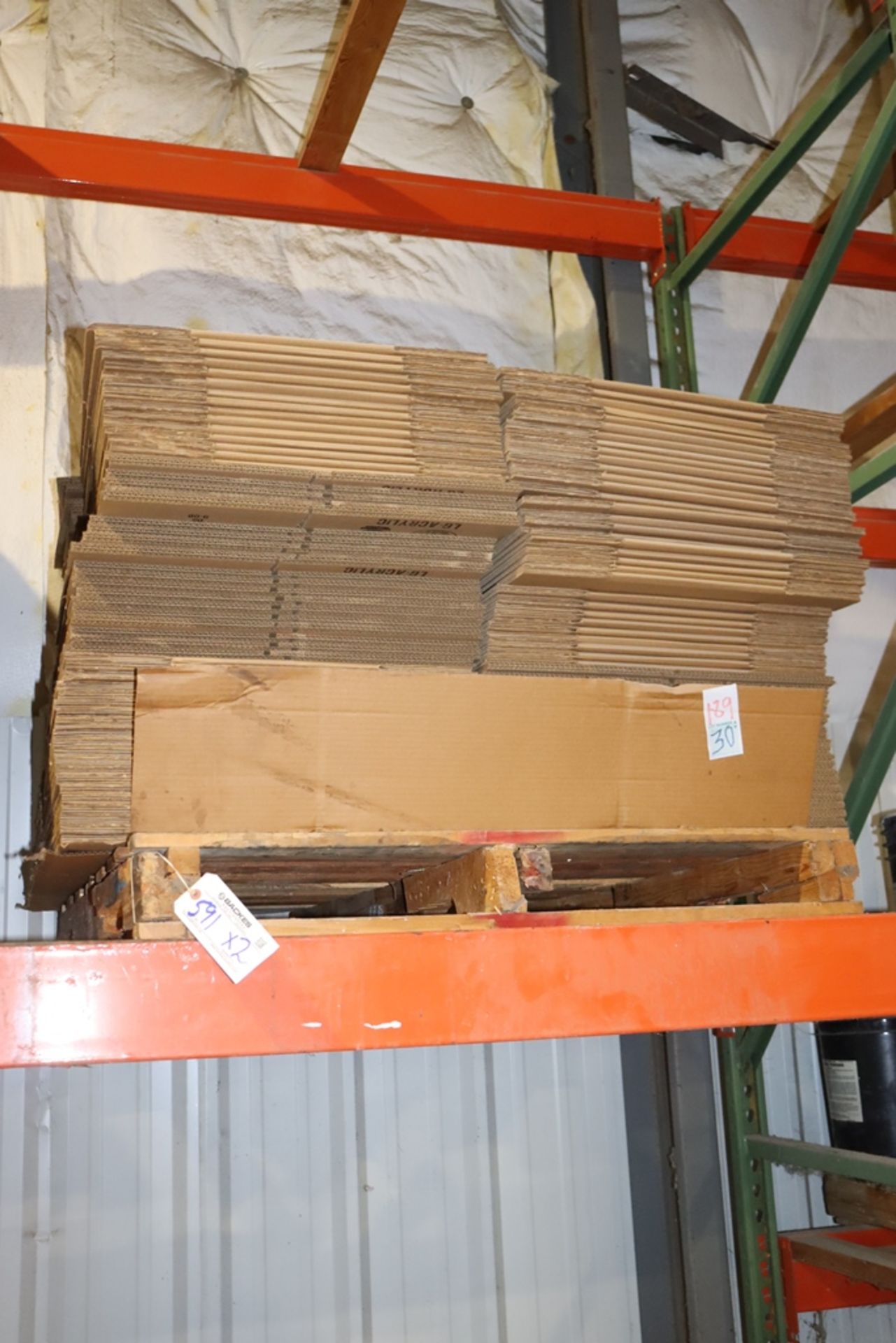 Times 2 - Pallets of 12" x 12" x 12" & 20" x 20" x 12" cardboard boxes - Image 3 of 3