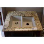 18" x 30" Elkay kitchen sink display