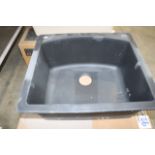 New Blanco 511-612 siligranit 22" x 25" drop in & under mount sink