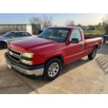 2006 Chevrolet single cab truck - VIN# 3GCEC14X96G185048 - V6 - bed liner -