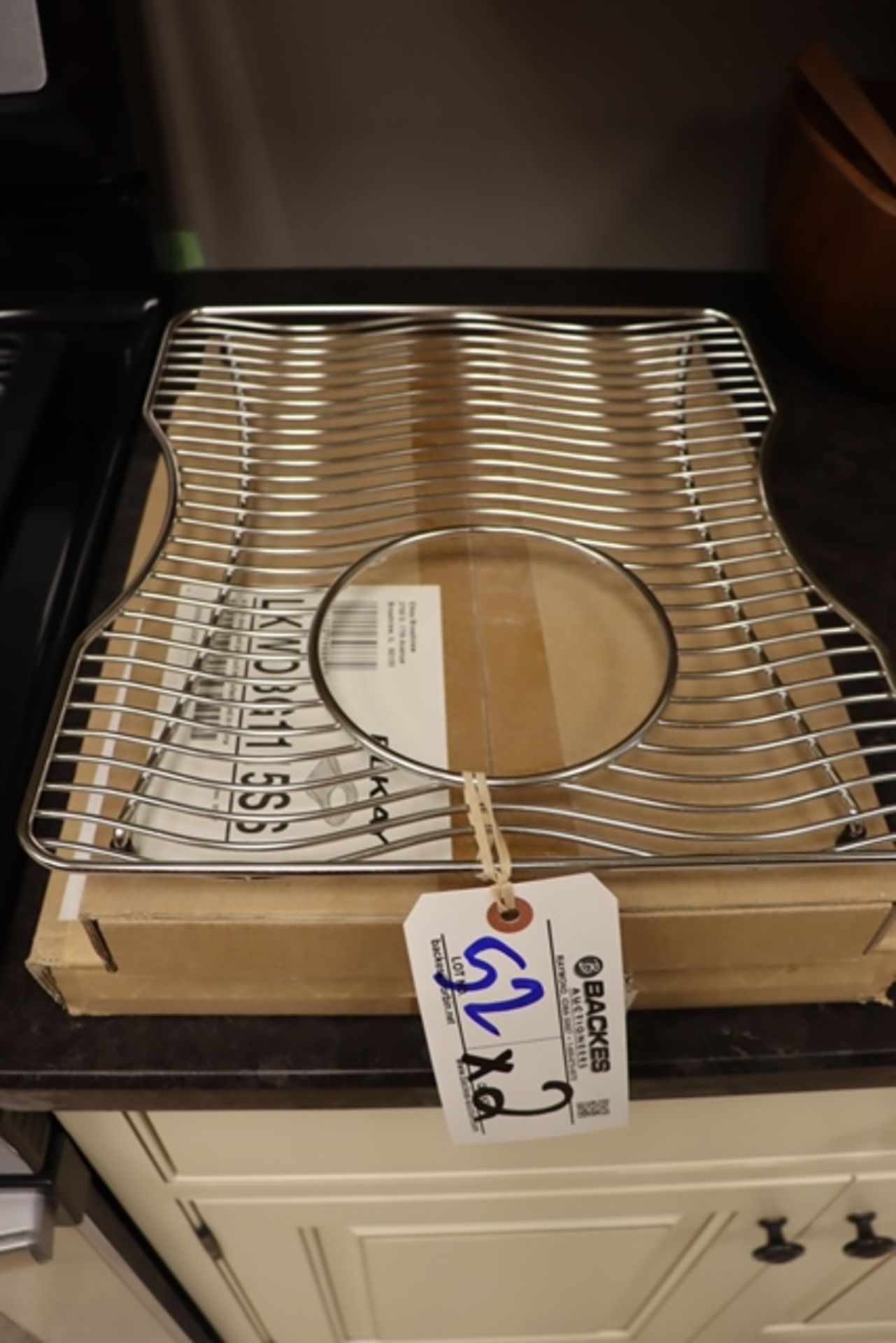 Times 2 - New Elkay 11" x 15" stainless wire sink grids