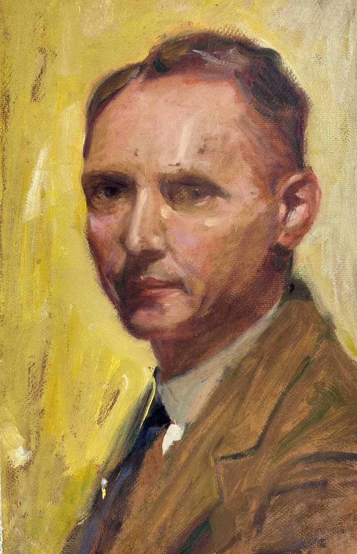 Unidentifizierter Künstler, Ölgemälde Portrait beidseitig, unbekannt - Bild 3 aus 8