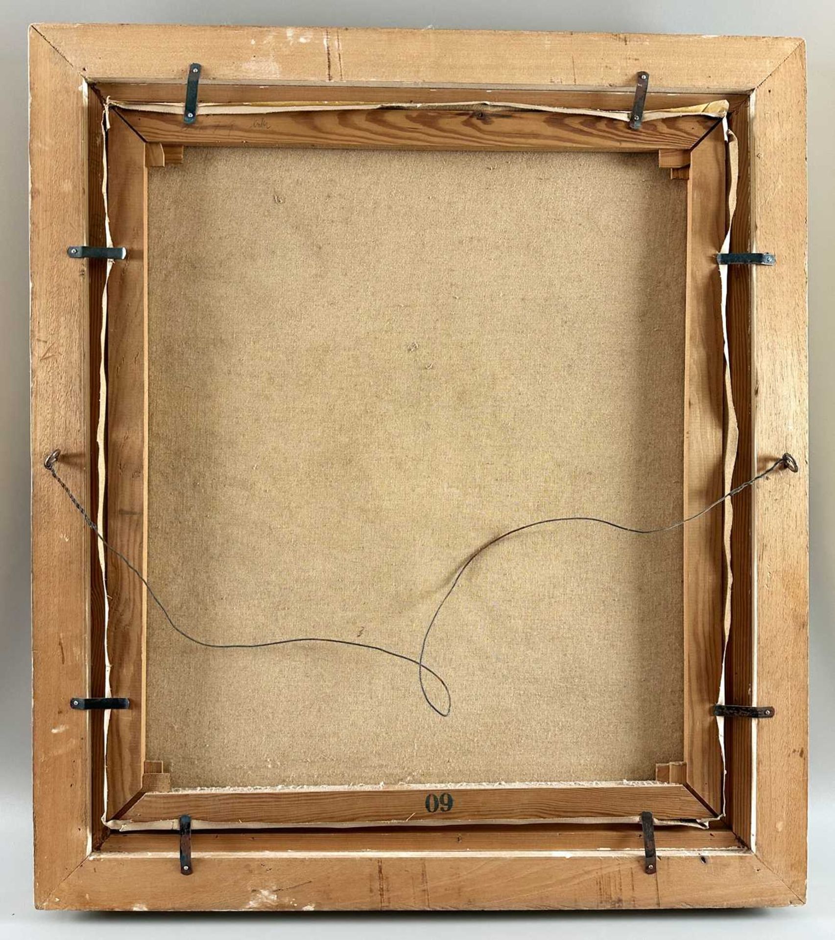 Rochel, Siegfried (1904-1985), Ölgemälde Stillleben Orchideen - Bild 6 aus 6