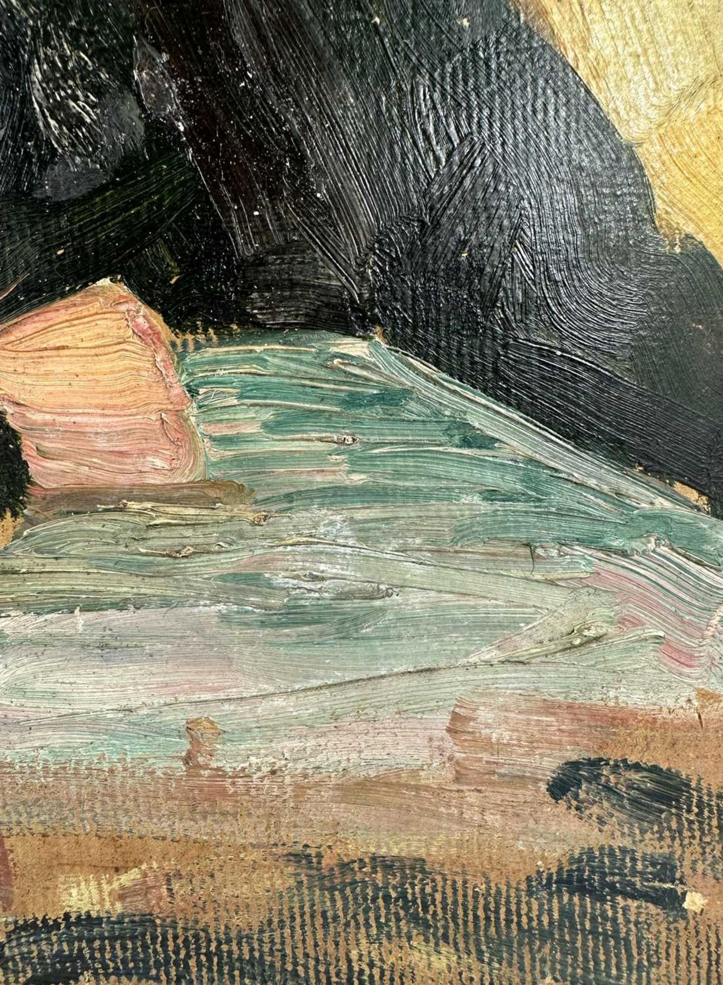 Unidentifizierter Künstler, Ölgemälde Portrait beidseitig, unbekannt - Bild 8 aus 8