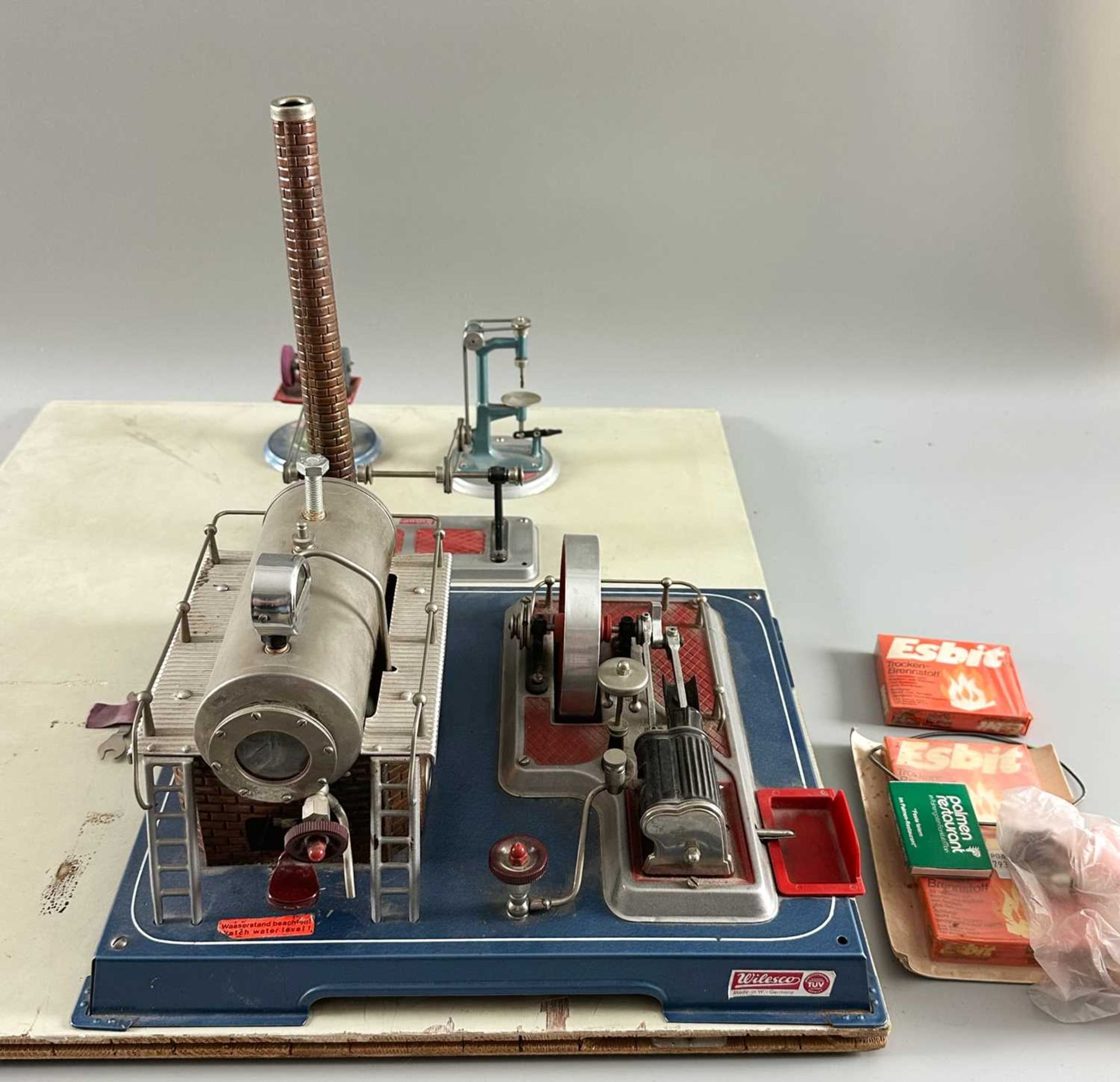 Wilesco Dampfmaschine Made in W. - Germany - Bild 3 aus 6