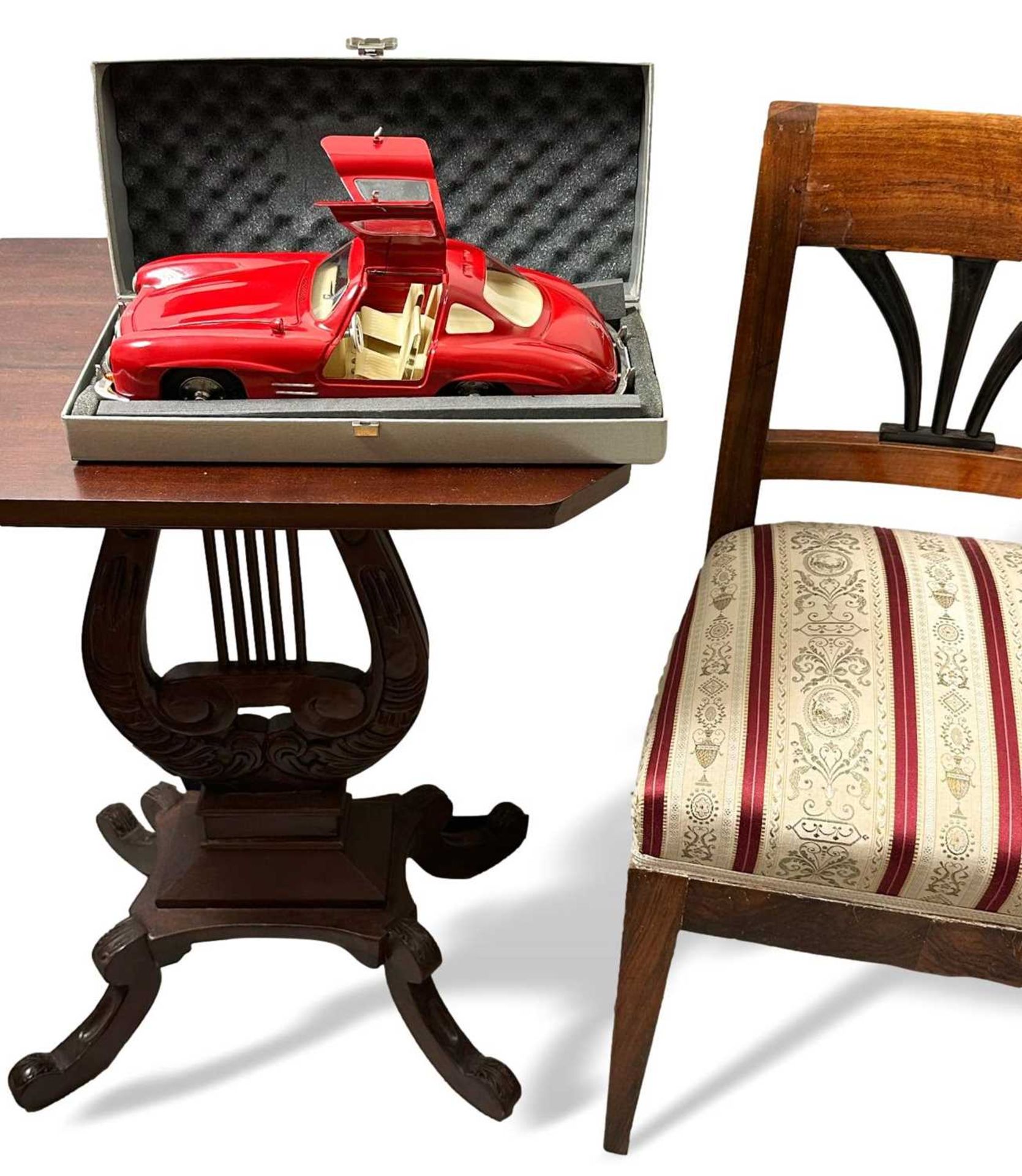 Märklin Metall 1993 1092 Mercedes 300 SL rot, mit Originalverpackung und Zertifikat - Bild 2 aus 7