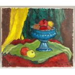 Pader, Ernst (1915-1978), Ölgemälde um 1968 Stillleben mit Schale und Obst
