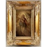 Reiner, Václav Vavřinec (1689-1743) Umkreis, Ölgemälde ca. 18. Jahrhundert, Maria mit Christus