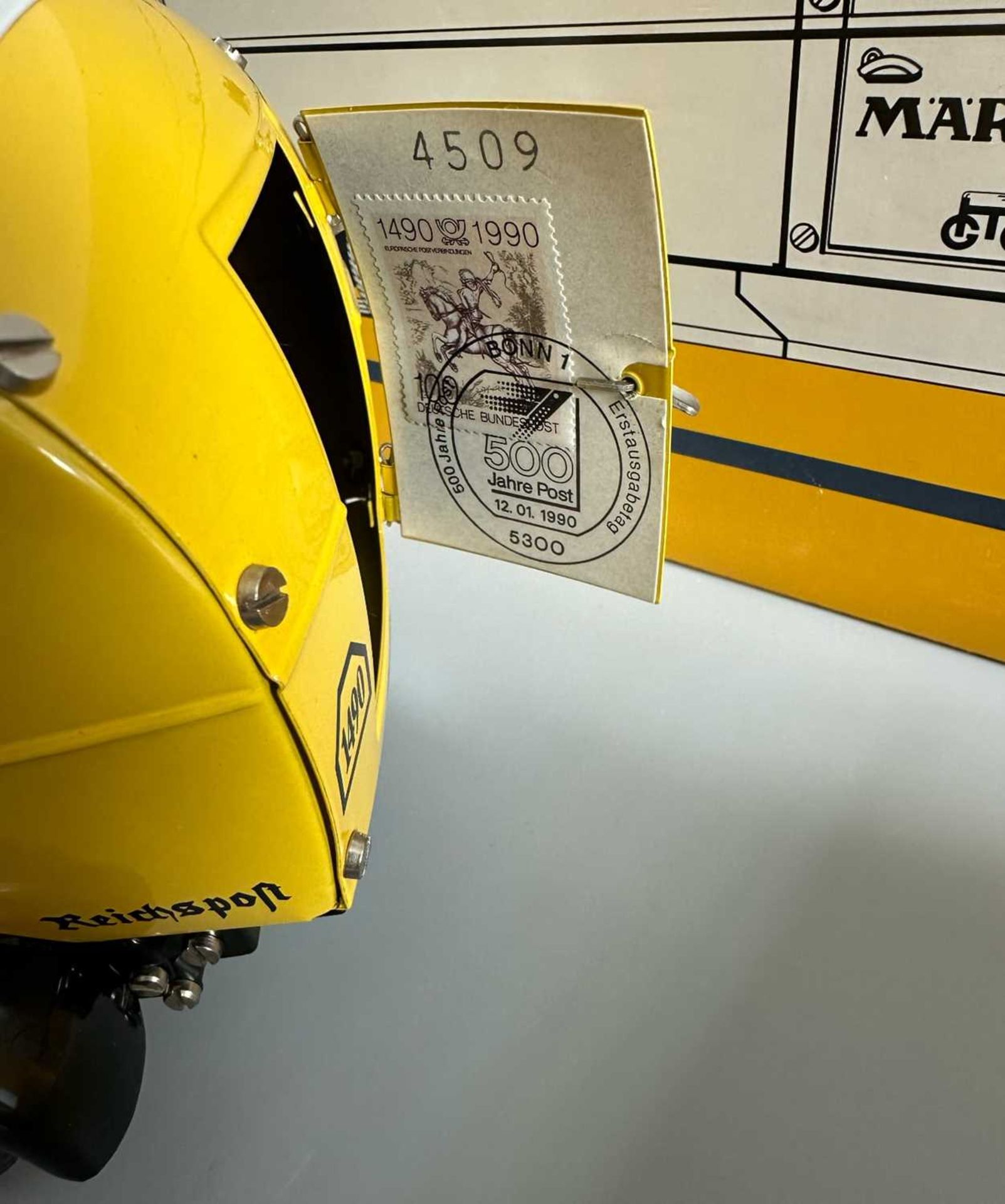 Märklin Metall 1990 70-01 Post Paketauto Reichspost, mit Originalverpackung und Zertifikat - Bild 4 aus 5