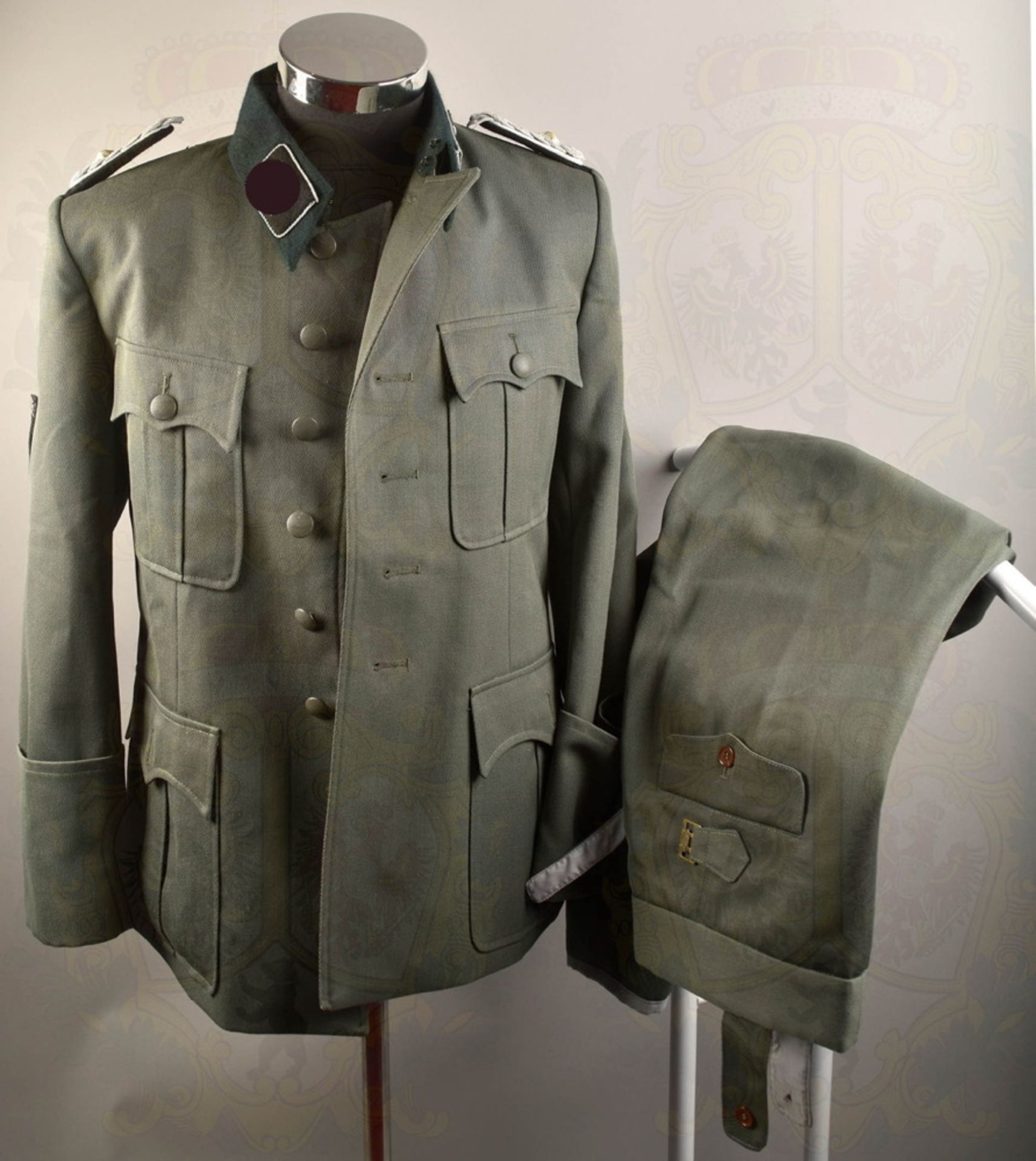 Uniform Obersturmbannführer der Waffen-SS, Sammler-/Museumsanfertigung ...