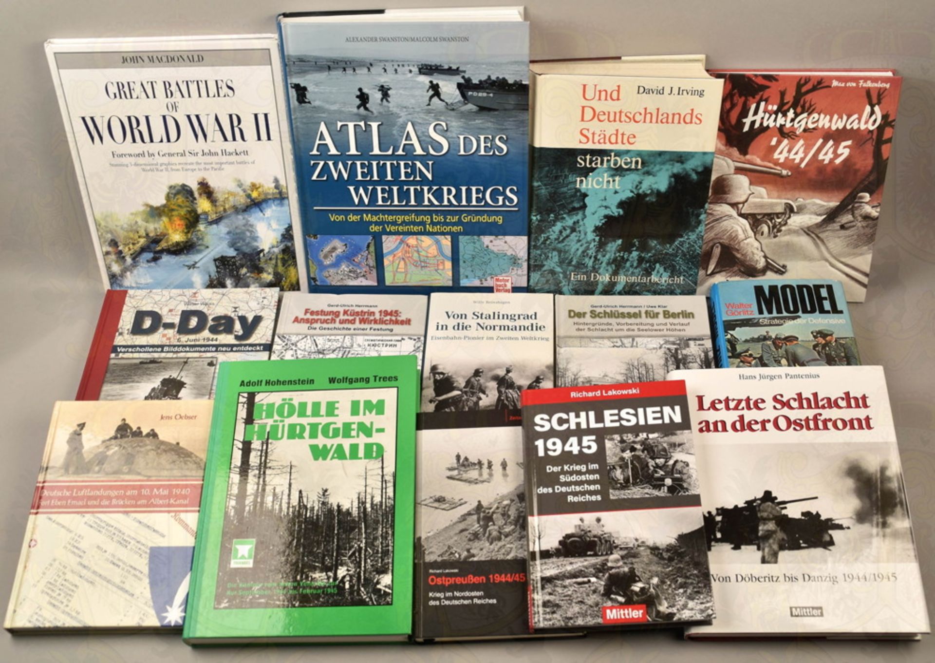 14 military books World War 2 Eastern Front, D-Day
