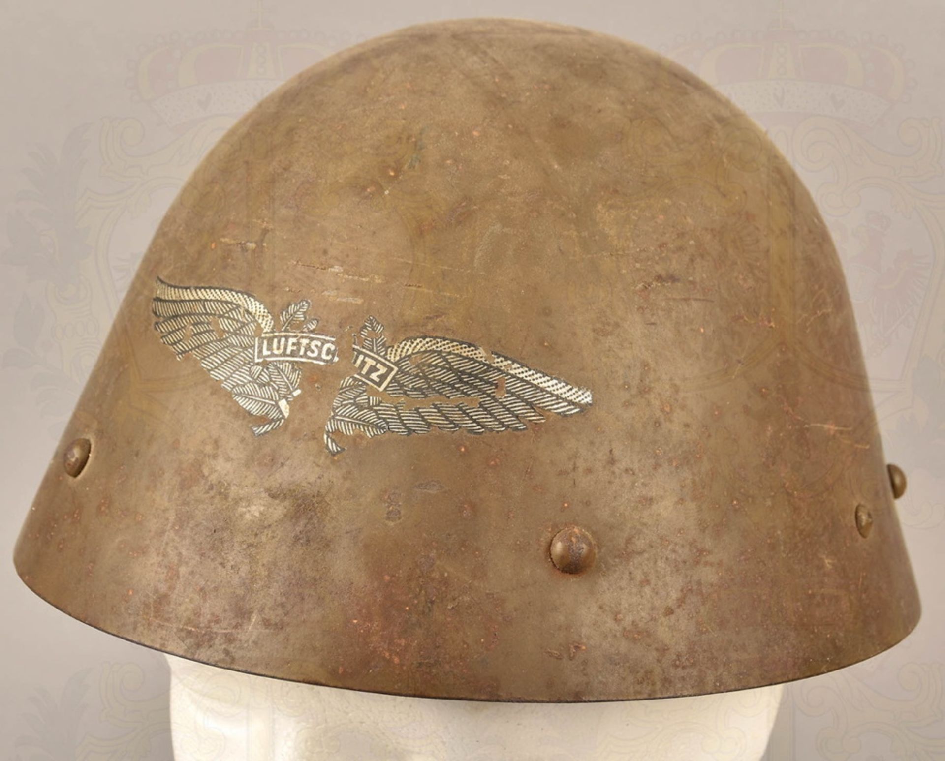 Steel helmet Air Raid Precaution WWII