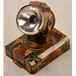 Tipp & Co toy searchlight with camouflage painting