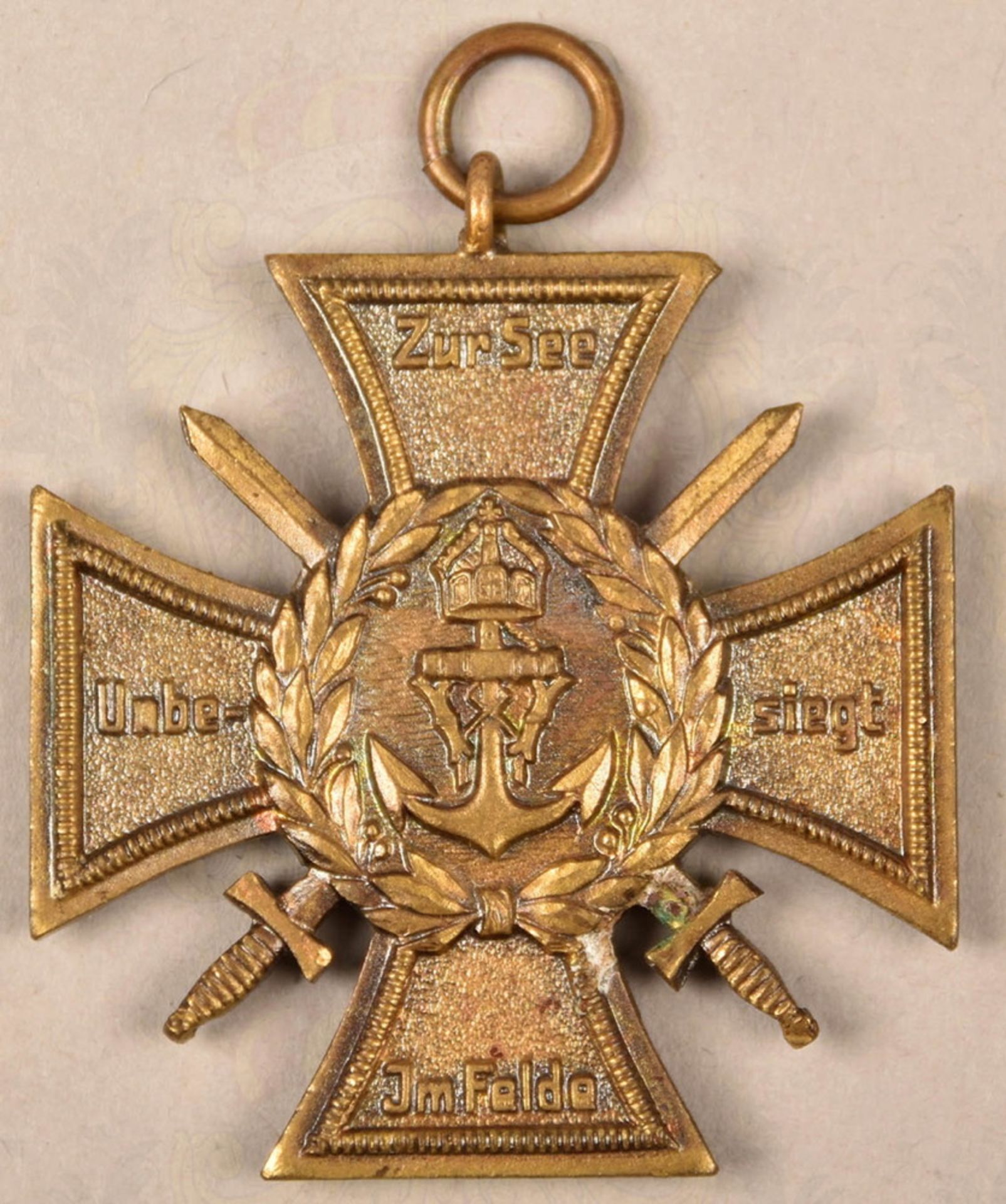 Commemorative cross German Naval Corps Flanders