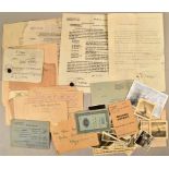 Grouping of WW2 army letters Colonel Wilhelm Fuchs