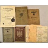 Grouping of medals and documents Wehrmacht engineering NCO